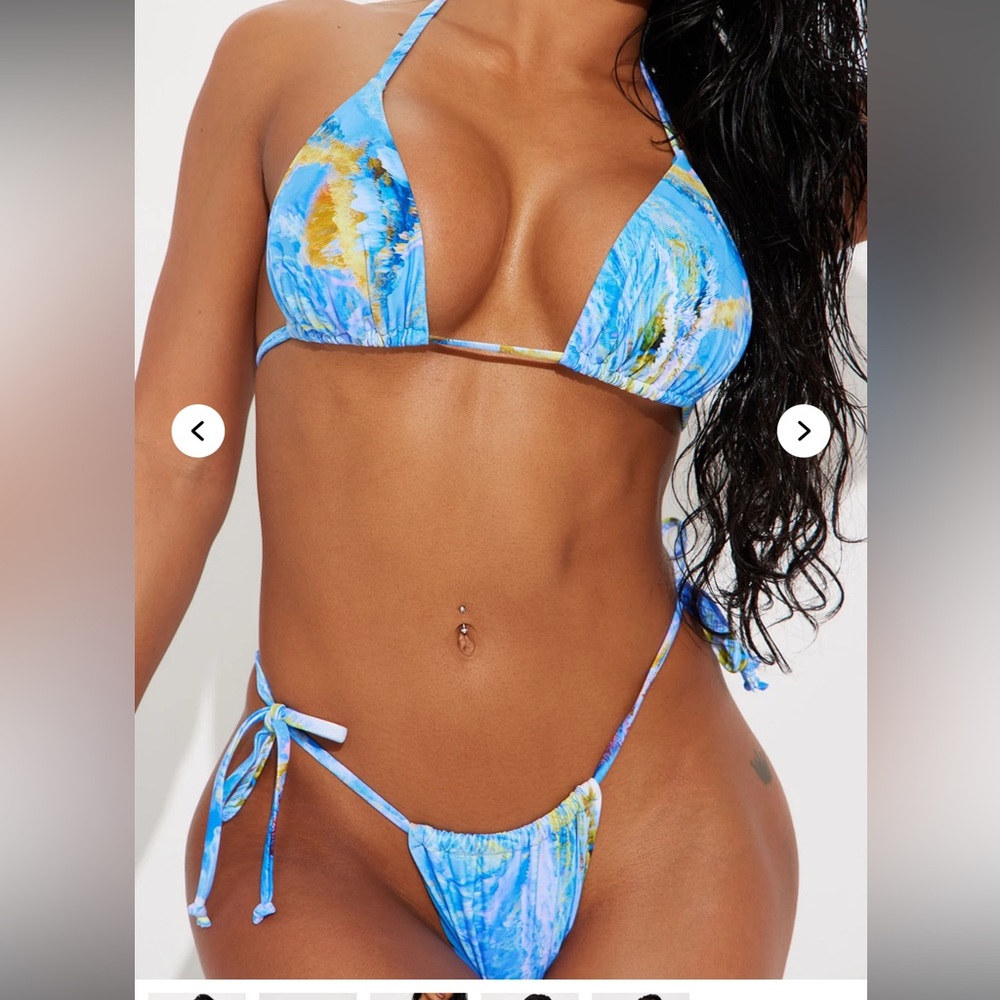 Blue Bikini Set